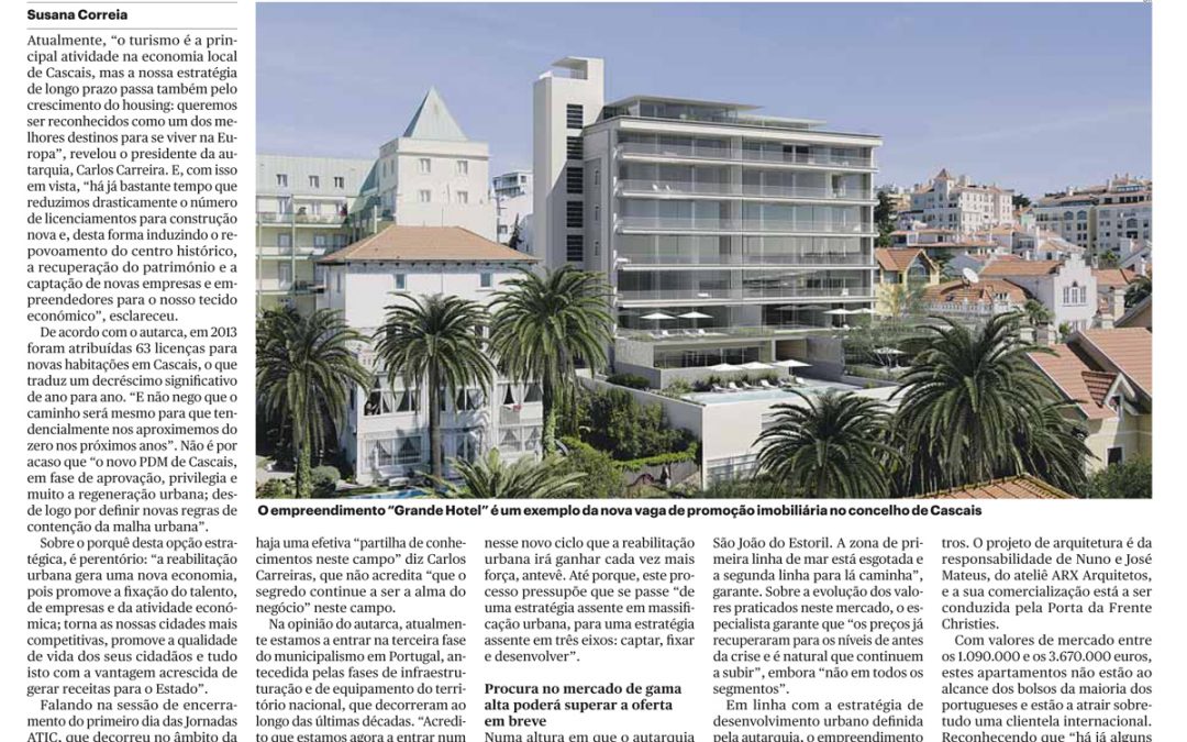 Empreendimento Grande Hotel em destaque no Público