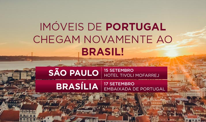 Imóveis de Portugal chegam novamente ao Brasil