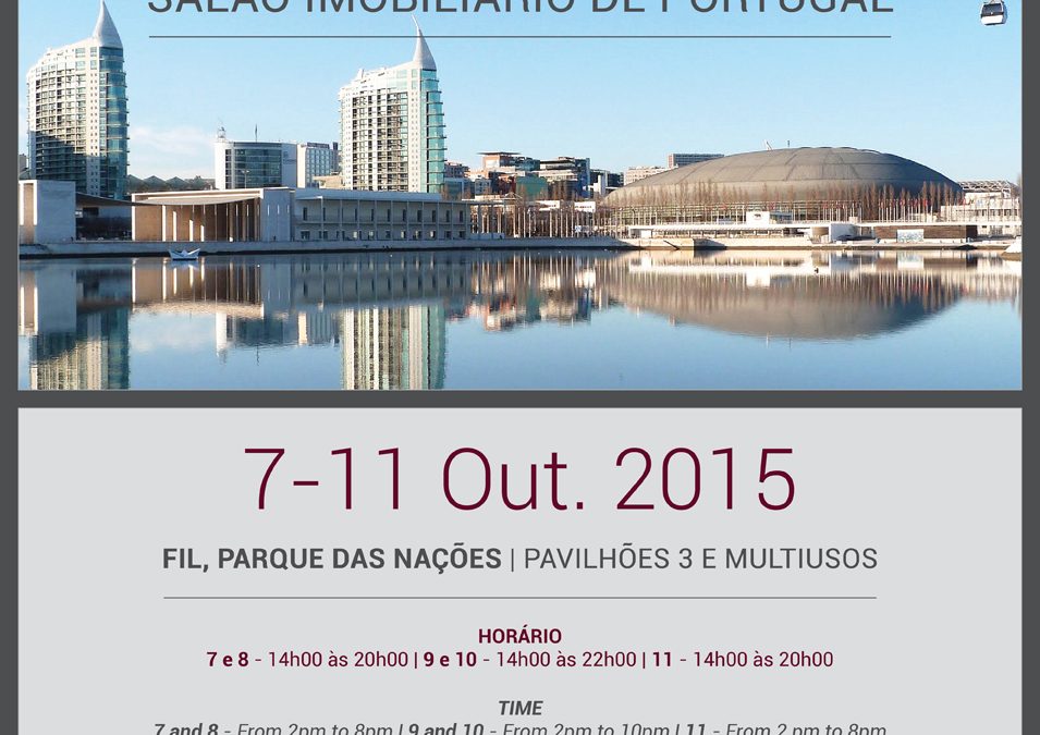 De 7 a 11 de Outubro, venha visitar-nos na SIL em Lisboa!