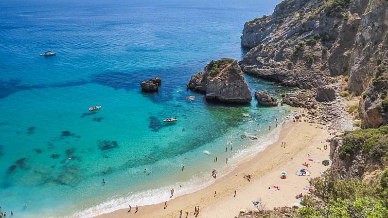 Apaixone-se pelas praias da Arrábida