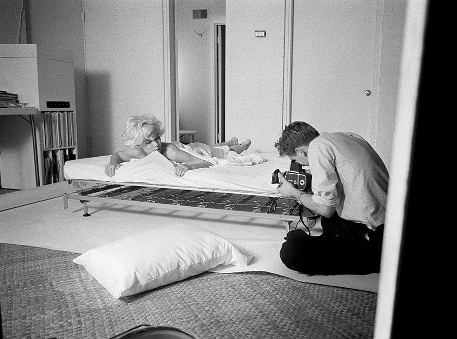 Na cama com Marilyn Monroe