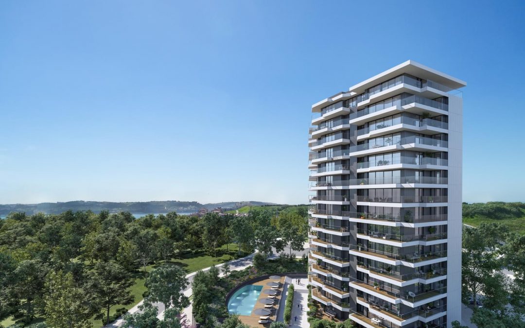 Jardim Miraflores: um projeto único em Oeiras com vistas para o rio e o mar
